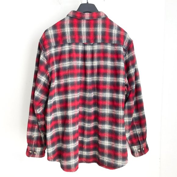 Guide Series Plaid Cotton Flannel Shirt Shacket - Picture 2 of 12